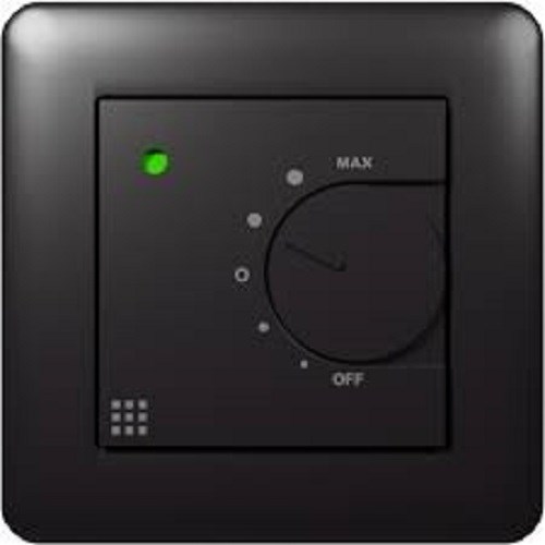 Termostat m/effektreg. gulv og internføler 850 2 pol 16A, bluetooth Sort