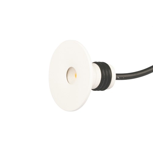 DOWNLIGHT LIA MINI 1,2W 350 mA 65lm 2700K Matt Hvit IP44 Scan Products