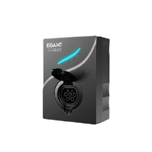 ELBIL LADEST Egant charge - 22kW TYPE 2 U/Kabel Sort