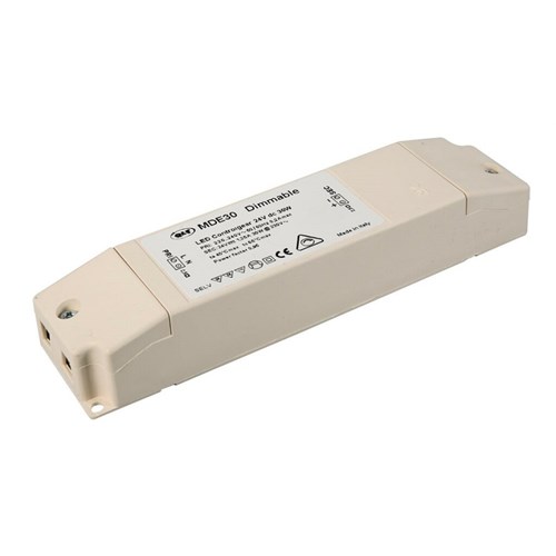 Led Driver MDE30 24V 30W Dimbar m/universal led dimmer A40MDE03000B