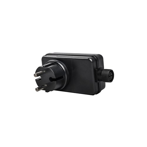 Plug-in trafo Garden 12 V DC 0–24 W IP44 Hidealite