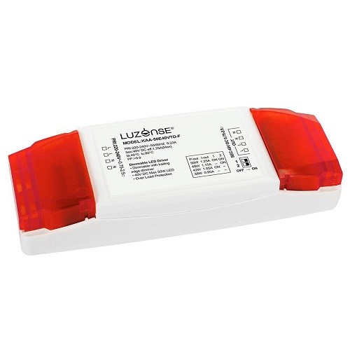Led driver Switch 50W 1050mA LP2 m 2m kabel og plugg Dimbar Unilamp