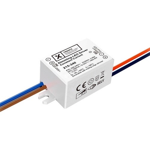LED DRIVER 500mA 4-8W Tronix 215-344 Dimbar