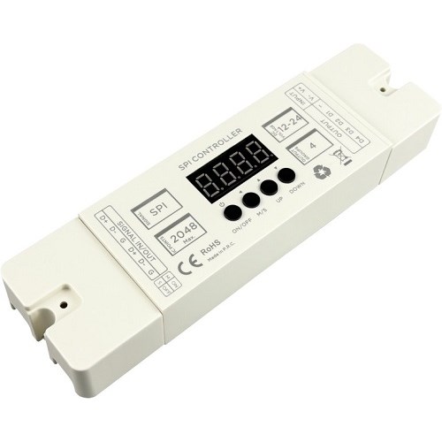 Mottaker SPI03 for SPI led-strips digital TW/DIM/RGB/RGBW