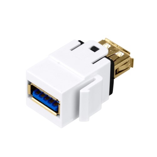 Modularplugg KeystoneTooless USB 3.0 A-A