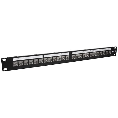 PATCHPANEL 19" 24xKat.6A STP Sort QC LANSE