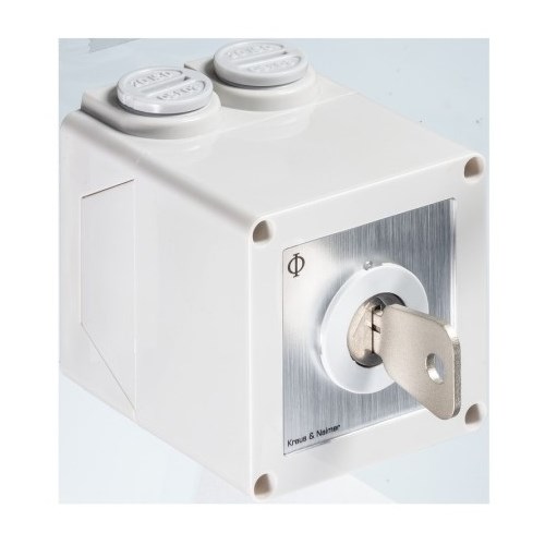 Nøkkelbryter 1i-0-2i 1P/20A F/Gitterporter Etc CA10.A211.*PN1.NO25 IP42