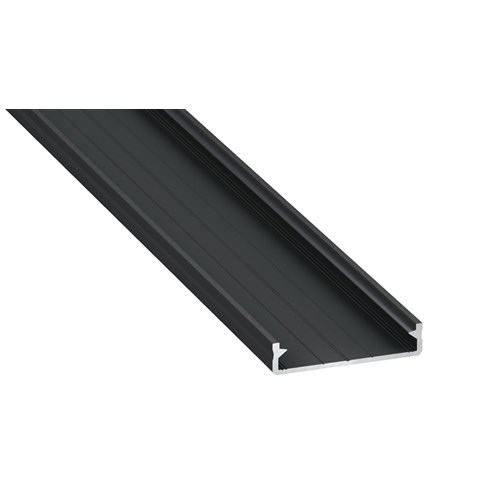 ALU PROFIL LUMINES SOLIS 9,3X43MM SORT L= 2M FOR LED TAPE