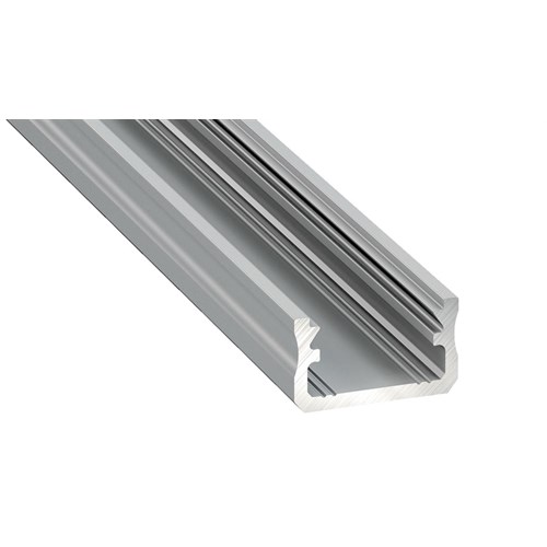 ALU PROFIL LUMINES A 9,3X16MM INOX L= 2M FOR LED TAPE