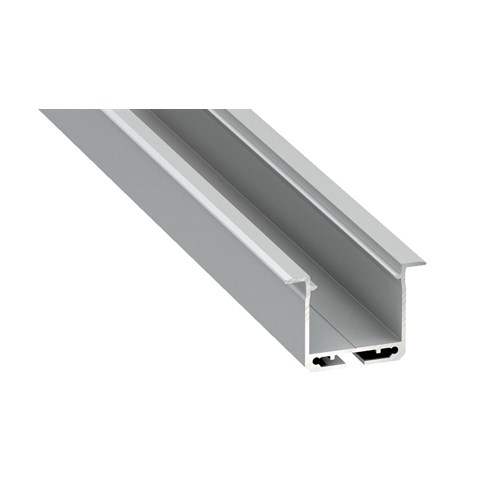 ALU PROFIL 26,1X38,4MM inDILEDA innf. 2M SORT FOR LED TAPE