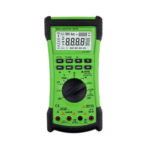 DIGITALT MULTIMETER/Isolasjonstester MT740