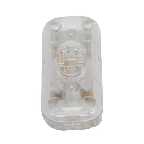 LEDNINGSBRYTER 1 pol FOR LAMPETTLEDNING Transparent BLISTER