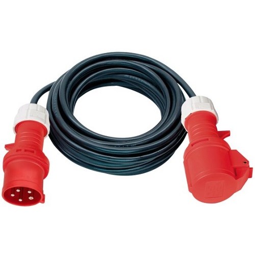 SKJØTELEDNING GUMMI 25M H07RN-F 5G2,5 5-pin 400V/16A