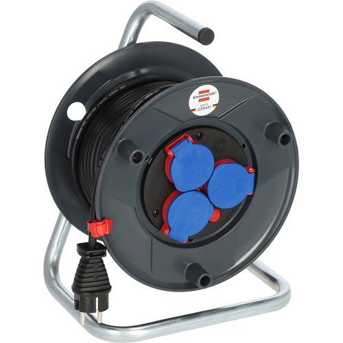 KABELTROMMEL AK 240 UTE 3G1,5MM2 20M 3 UTTAK IP44 Brennenstuhl