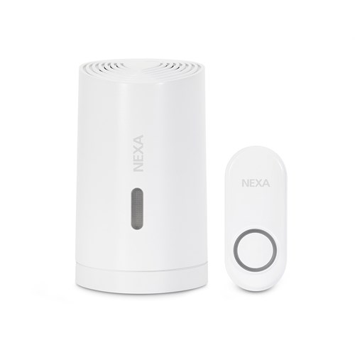 Ringeklokke m/batteri MLR-1922 trådløs mottaker med sender NEXA