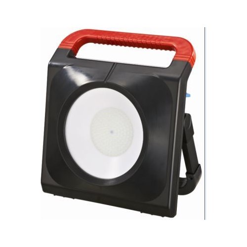 ARBEIDSLAMPE LED COB 80W 230V m/2 stikkontakter IP55