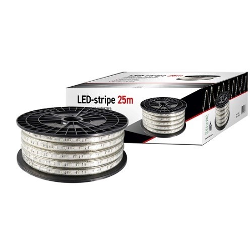 LED TAPE På Spole med likeretter 20m 1050lm pr meter 3000K IP65