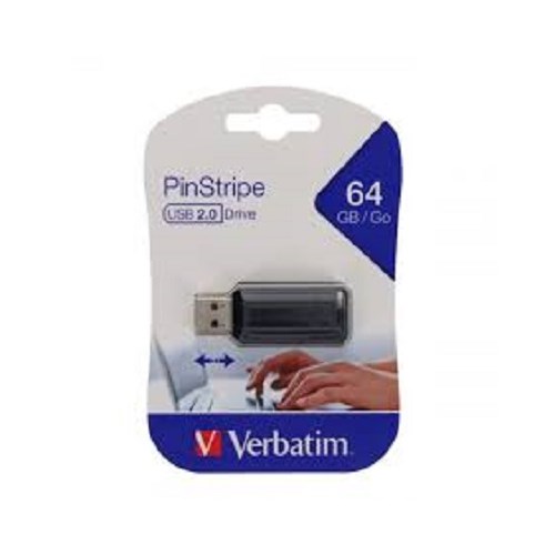 MINNEPENN USB 2.0 DRIVE 64GB STORE'N'GO PINSTRIPE Verbatim